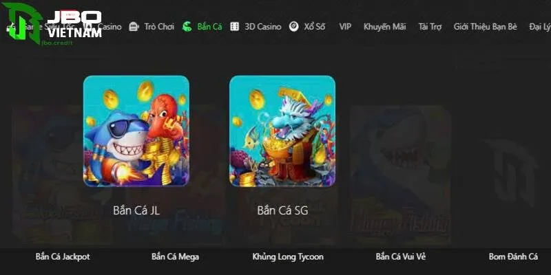 Bắn cá JBO uy tín hàng đầu