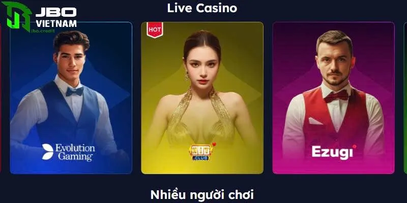 Casino JBO đa dạng sản phẩm giải trí