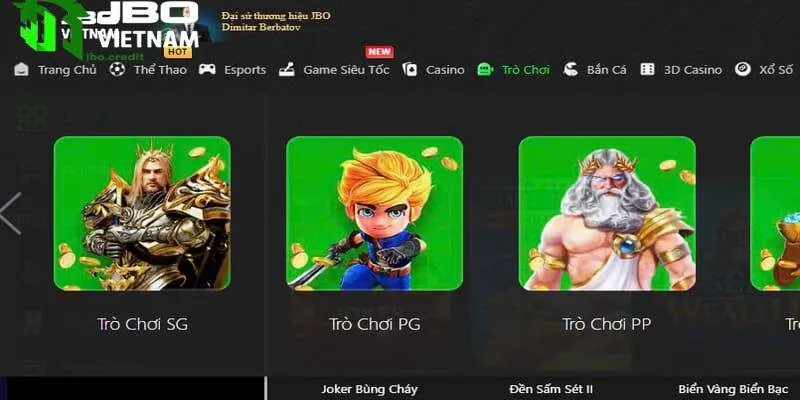 Giới thiệu tổng quan JBO