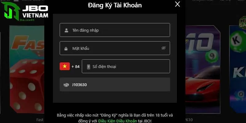 Quy trình tham gia xổ số JBO rất đơn giản