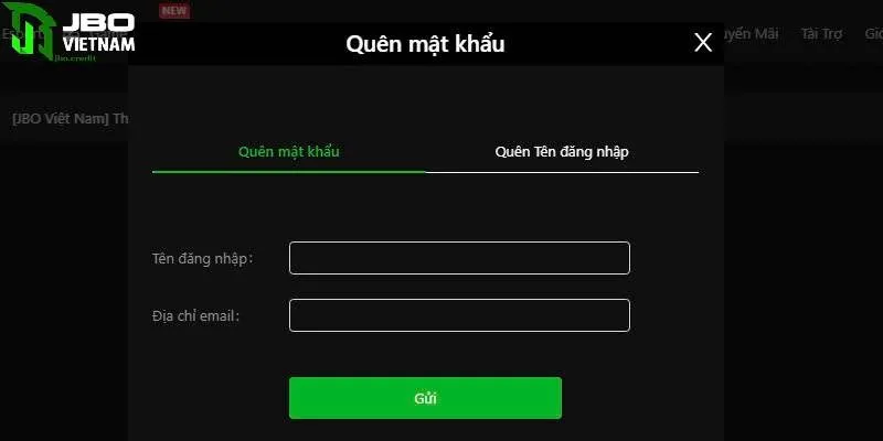 Thành viên cần đổi mật khẩu đăng nhập JBO thường xuyên